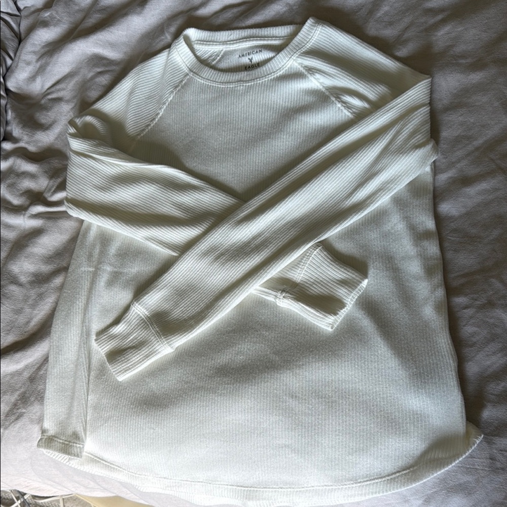 American Eagle Outfitters white Long Sleeve